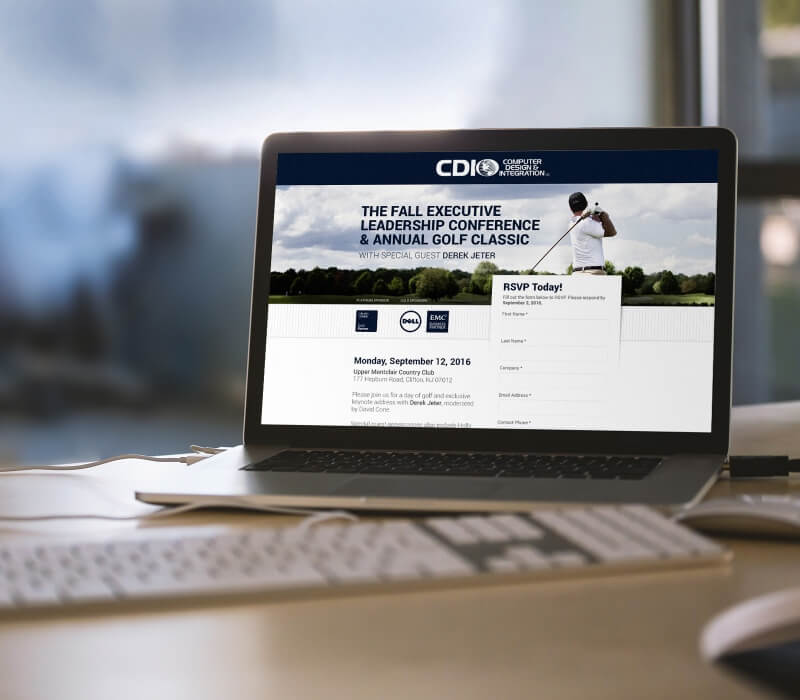 cdi landing page cms