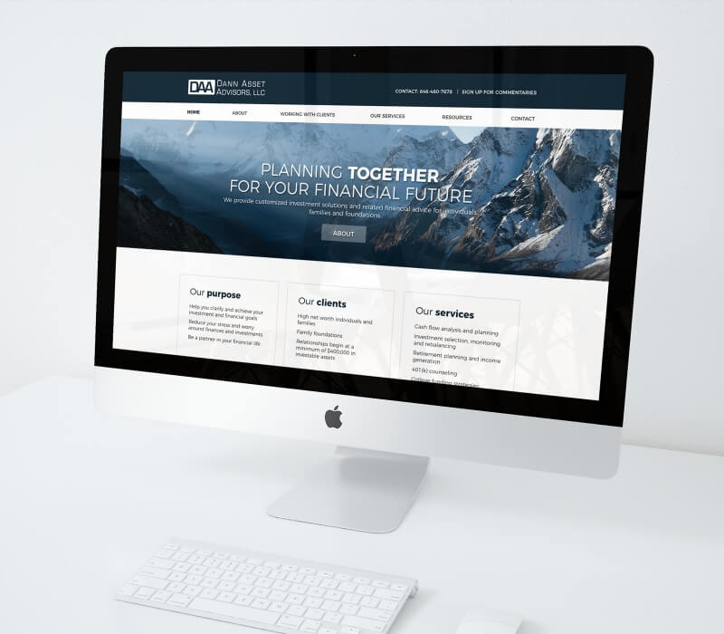 Responsive web design dann asset