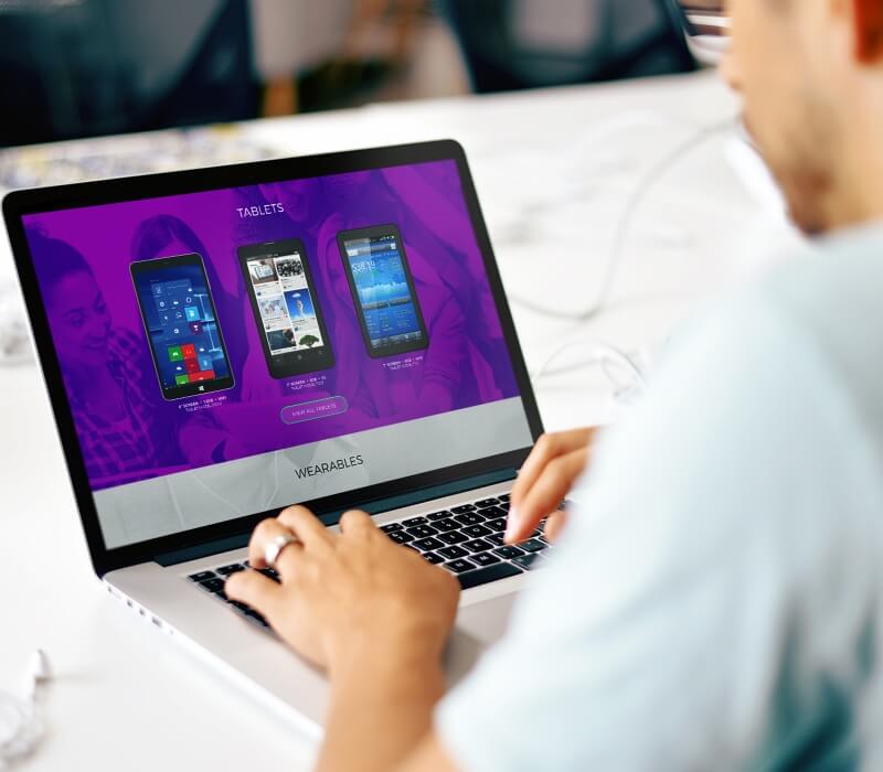 responsive website design slide
