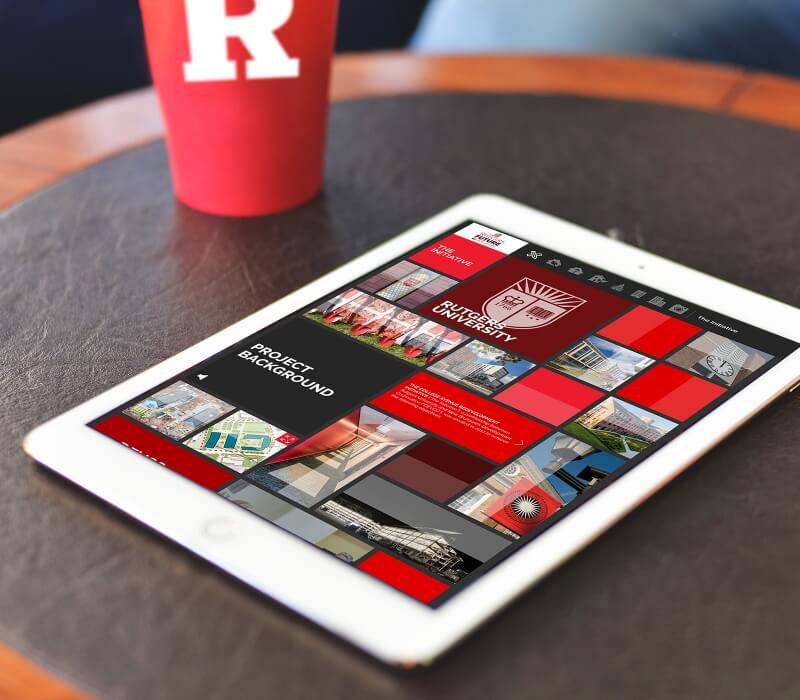 rutgers responsive tablet friendly website