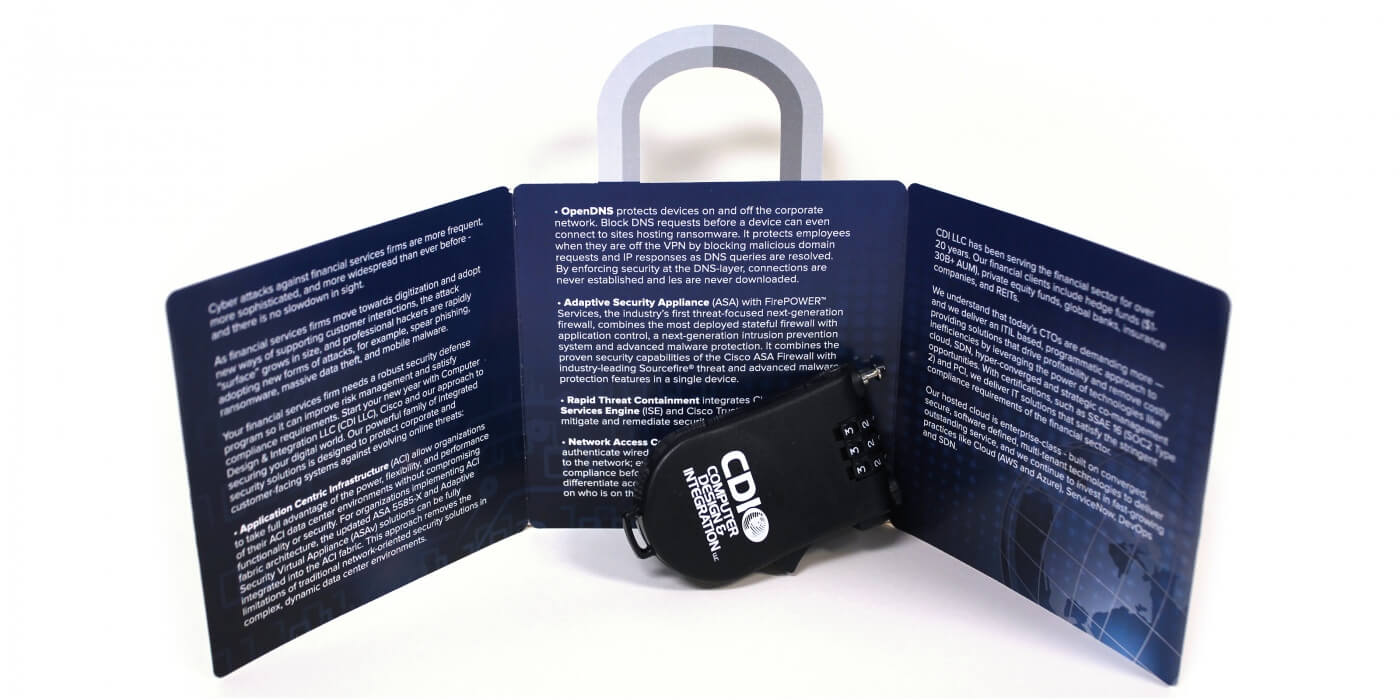 direct mail campaign mailer security lock